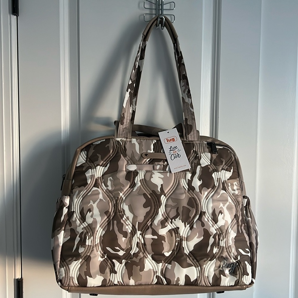 Lug Aviator, camo taupe sand, new with tags